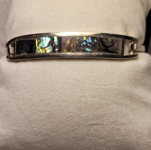 Bracelet with mother of pearl inlay - Picture 2 of 5